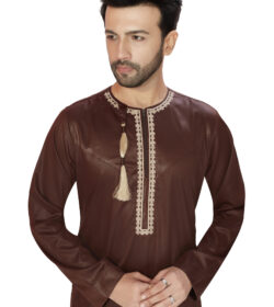 Omani Brown thobe