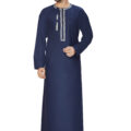 Omani Navy Blue B Thobe