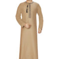 Omani Light Brown Thobe